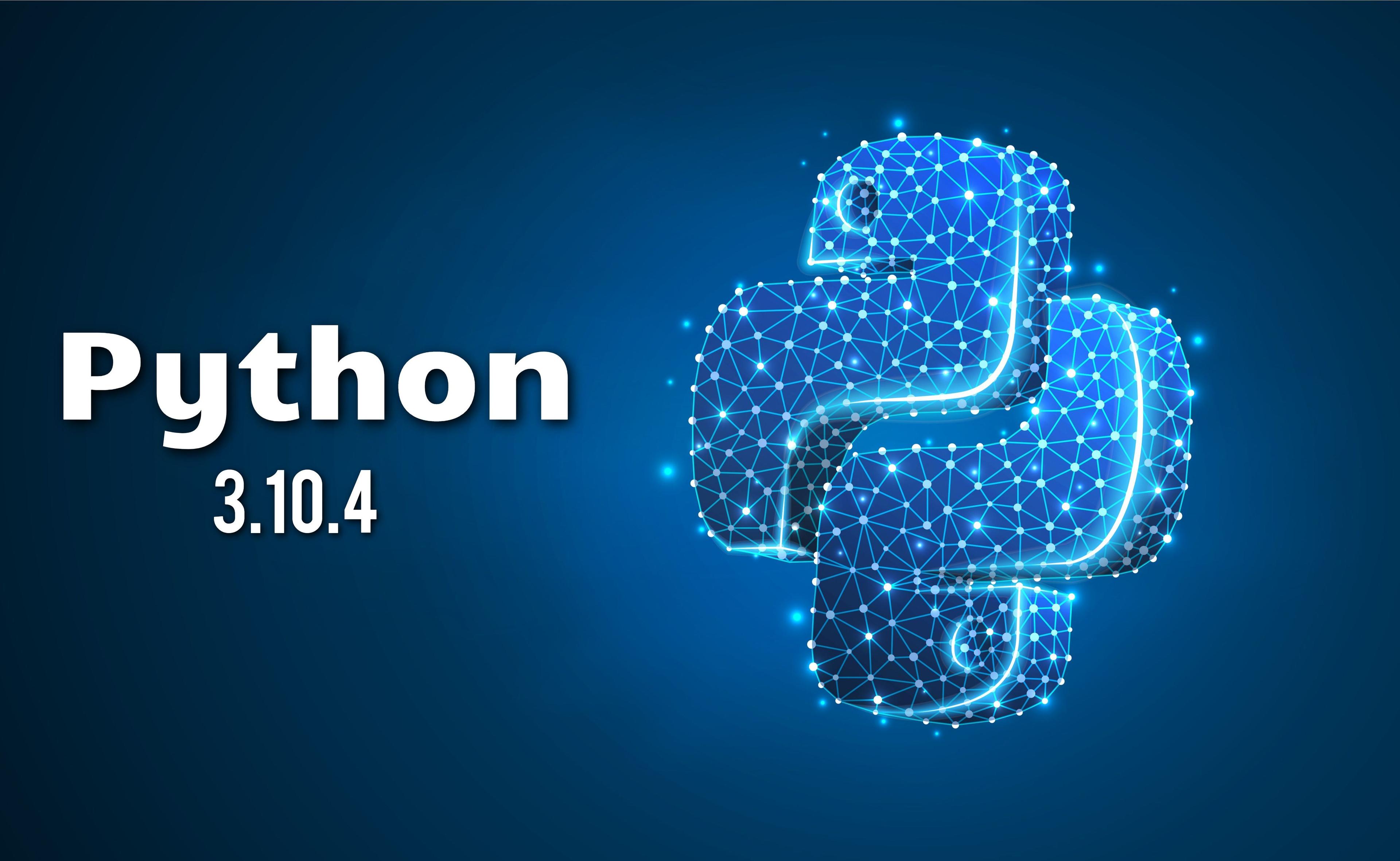 Python Latest Version - 3.10.4.