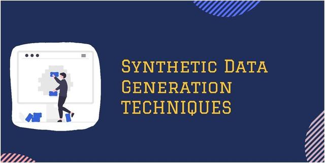 Synthetic data generation techniques.