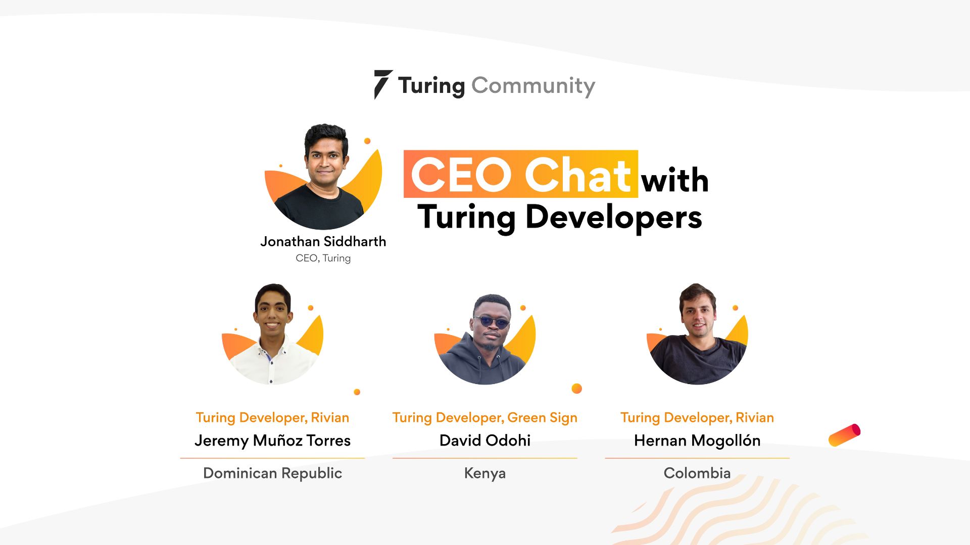 Turing.com Announces CEO Chat with Turing Developers