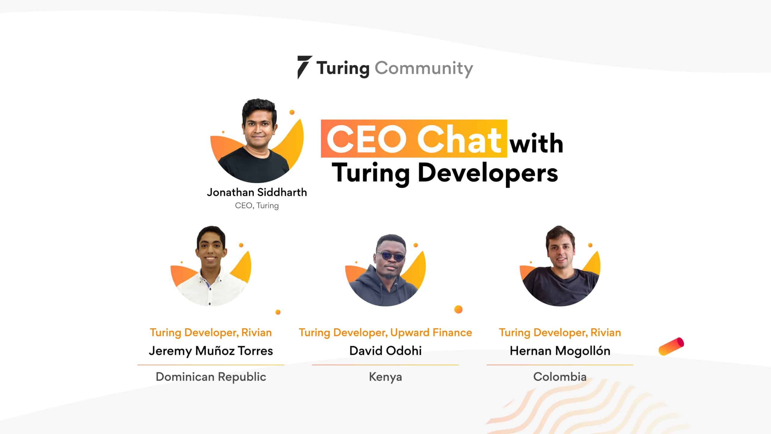 CEO Chat with Turing Developers