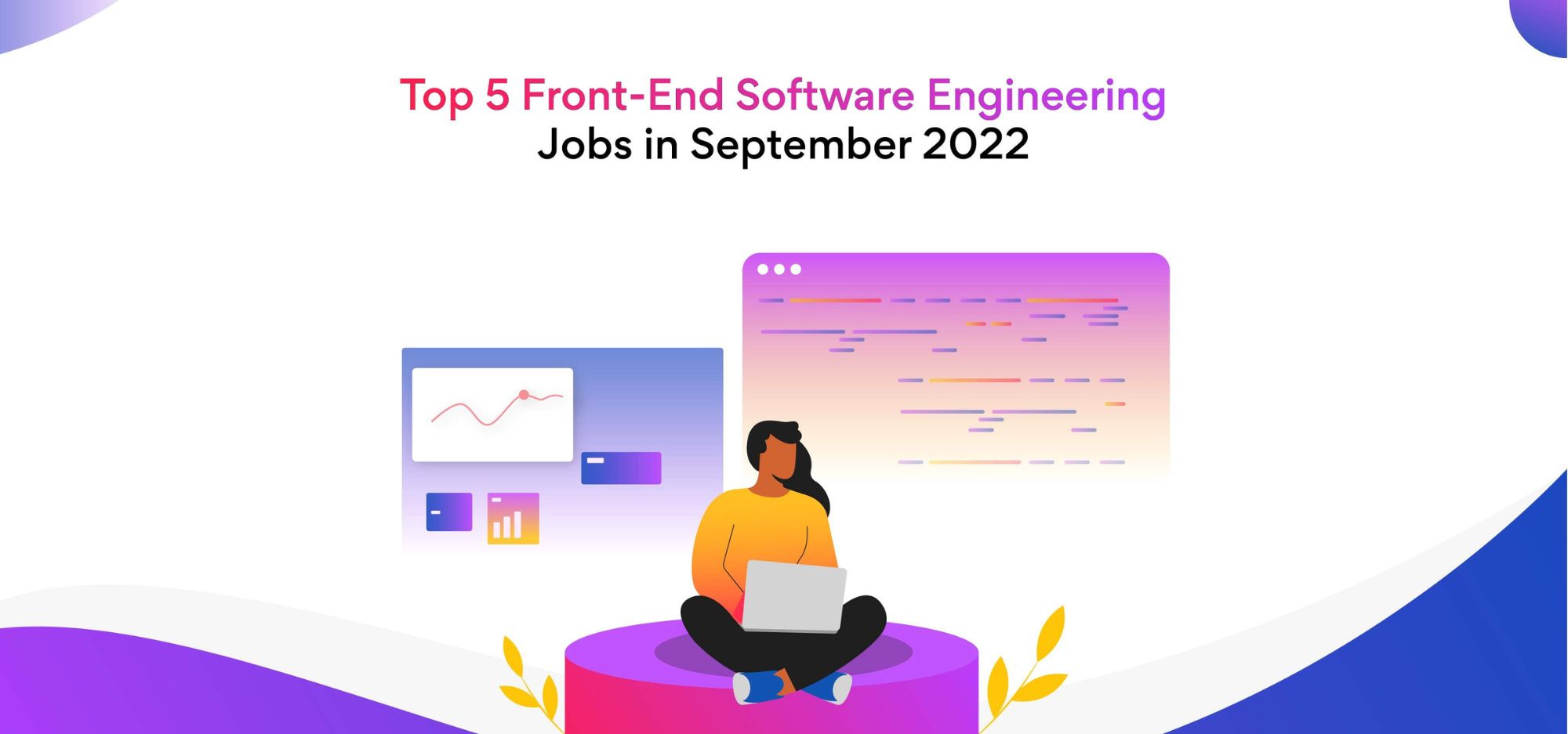Front-end software engineering jobs in September 2022