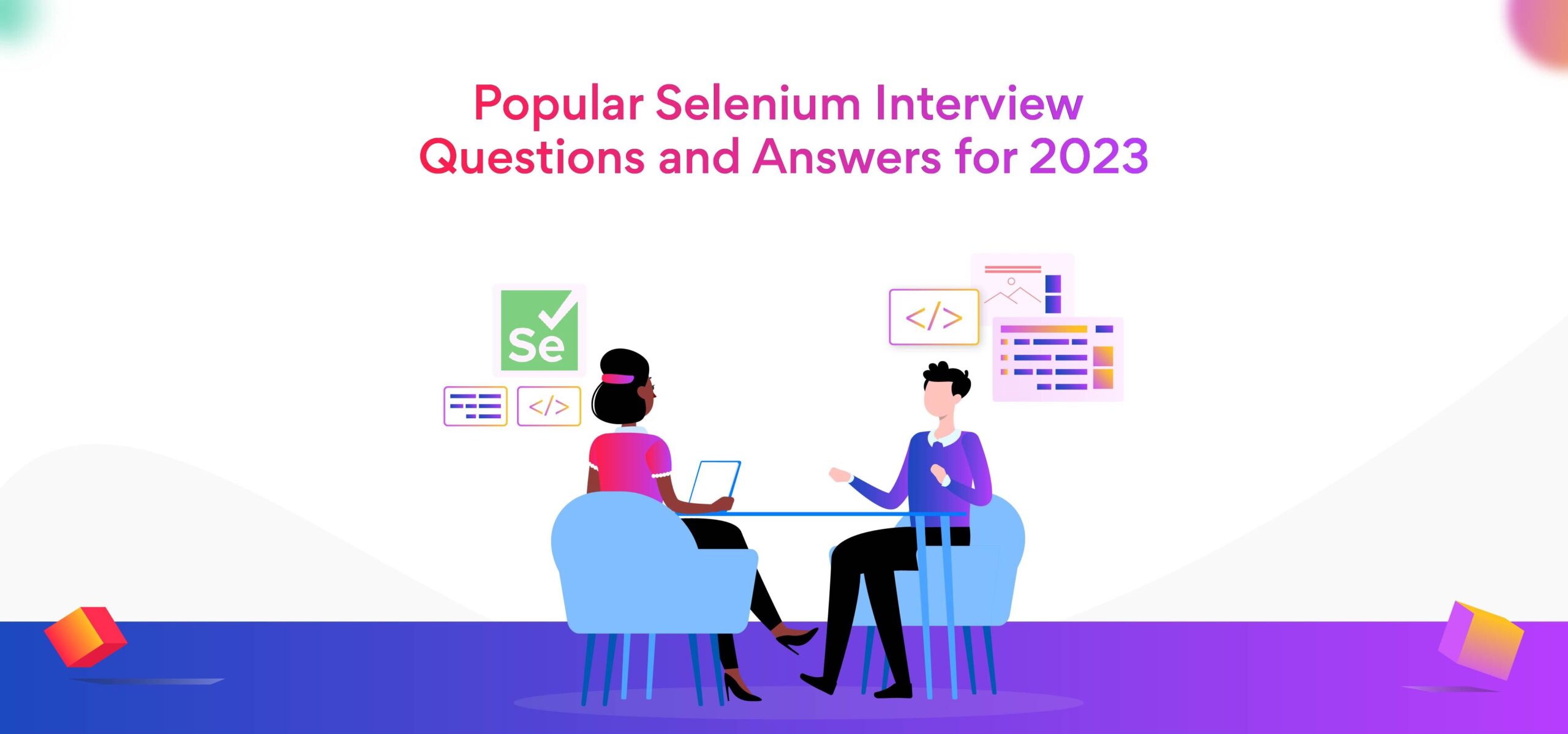 Most asked selenium interview questions