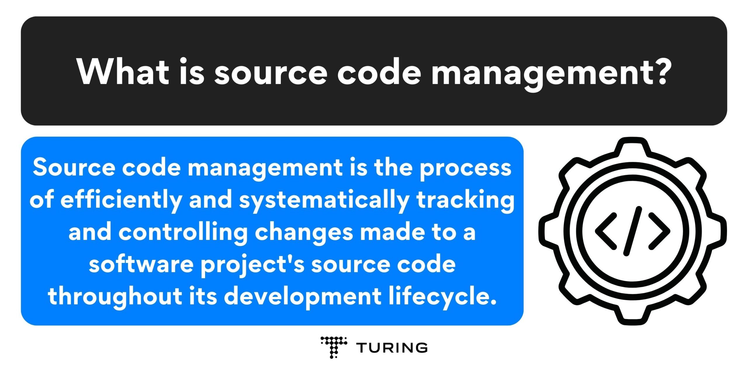 What is source code management?